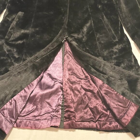 Jones New York Faux Fur Womes Winter Jacket Size 12 - Picture 9 of 16